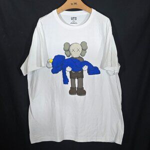 UT KAWS.. Uniqlo Dead Grover SS Crewneck Shirt - White - Sz XL*